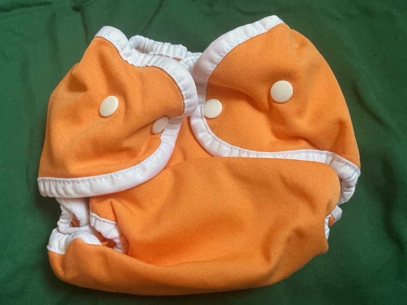 LOT of 2 Thirsties Duo Pocket Diapers w NO INSERTS, Fits 9-36 months