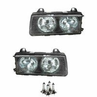 Scheinwerfer Set Rechts & Links H7/H7 FüR BMW 3Er Cabriolet E36 Inkl. Lampen
