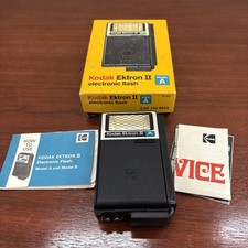 Vintage KODAK Ektron Model A Electronic Flash USA In Original Box