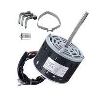 SKYSHALO 1/3 HP Furnace Blower Motor, 110/120-Volt 4.4Amps, 1,075RPM 4 Speeds