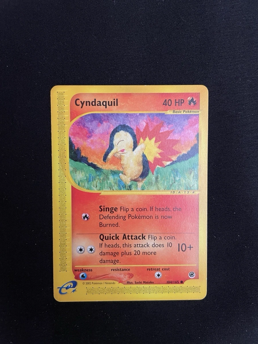 Cyndaquil 104/165 Expedition Base Set for sale | eBay
