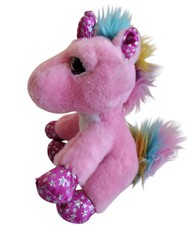 Russ Plush Make Someone Happy Love Unicorn 6  Standing Stuffed Toy Anastasia