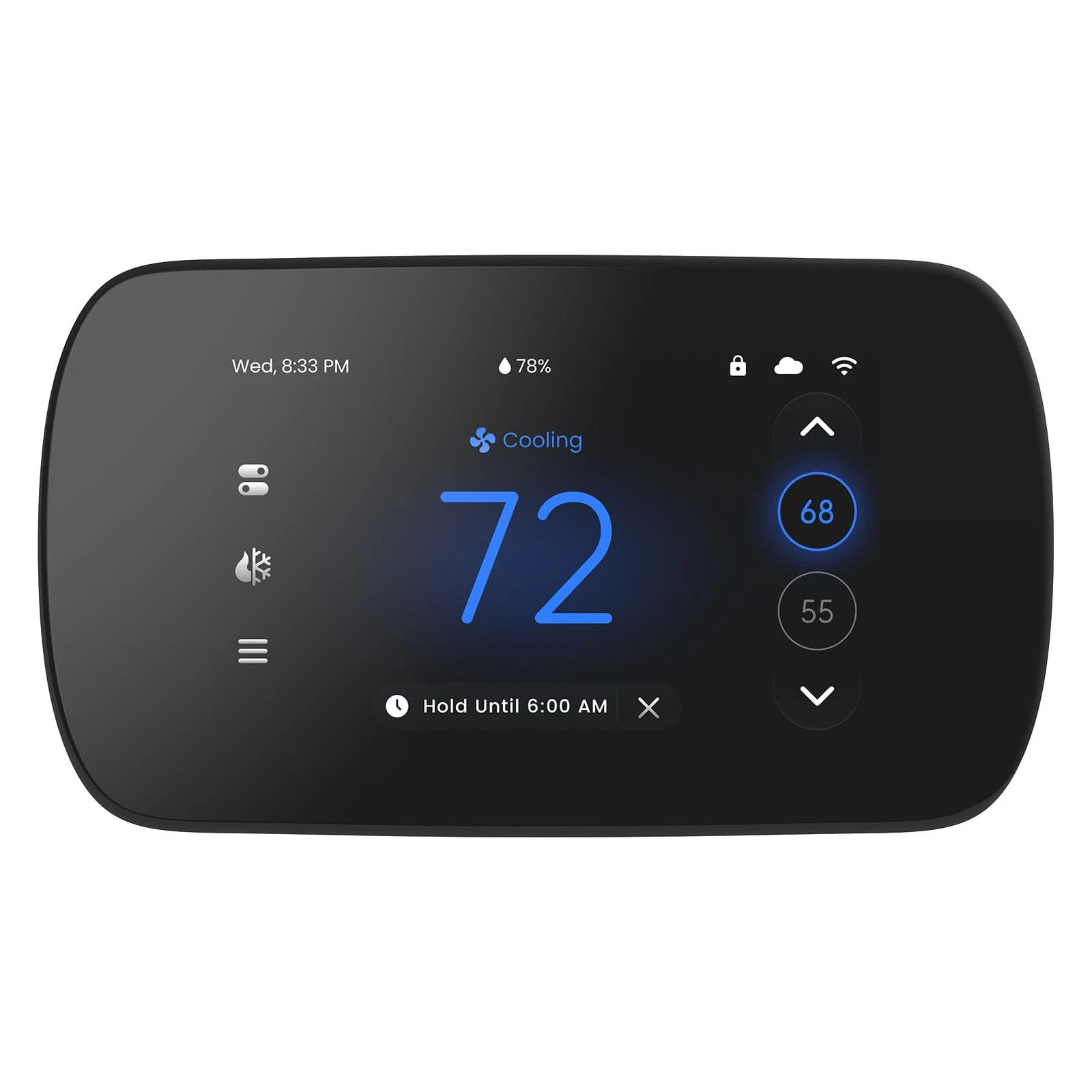 Smart Thermostats for Home, WiFi Thermostats 4.3 Inches Touch Screen Compatib...