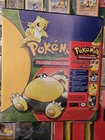 Vintage Pokemon TCG Card Binder Snorlax 1999 Nintendo WOTC - FACTORY SEALED