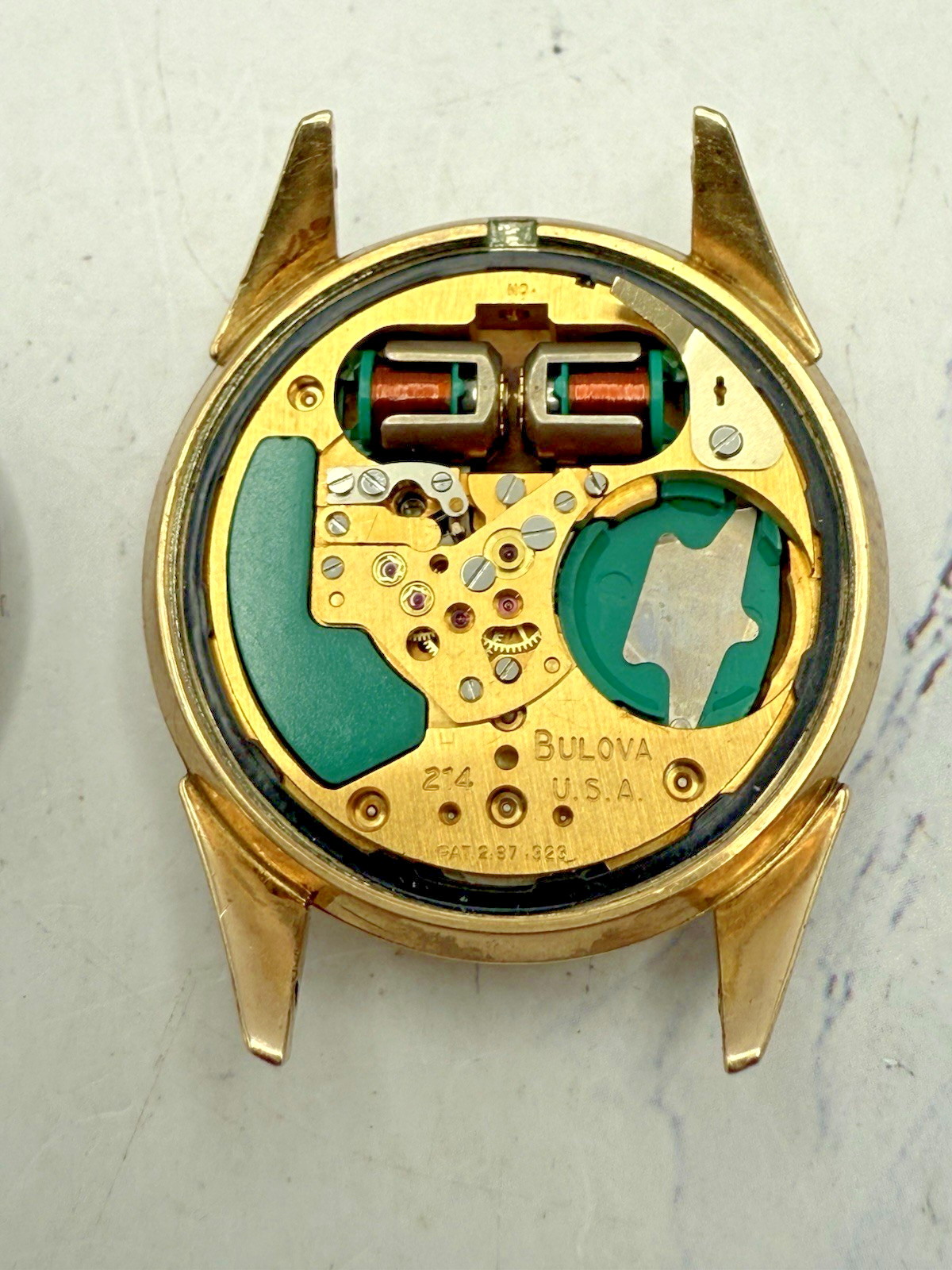 Bulova Accutron 1971 214 Railroad Approved. 10K GF. Serviced!