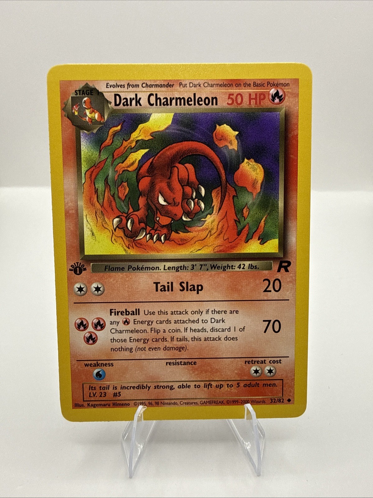 Dark Charmeleon 1st Edition Team Rocket 32/82 Uncommon NM