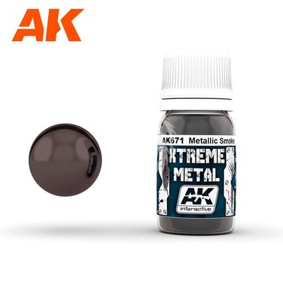 XTREME METAL - METALLIC SMOKE 30ML AK671 AK-671 AK interactive