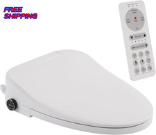 Bidet Toilet Seat Smart Toilet Seat with Remote Control Electric Heated Seat NEW