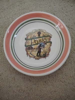 HIMARK Buona San Remo Italia Pasta Bowl 8 3/4 in Vintage