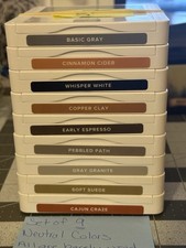 Stampin Up Set of 9 Ink Pads Neutral Colors
