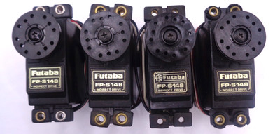 Futaba FP-S148 Servos Menge 4 alle in gutem Zustand funktioniert einwandfrei