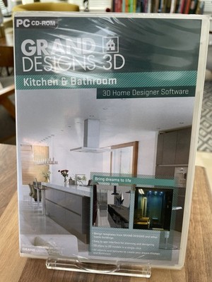 Grand Designs 3D Küche & Bad Home Designer Software PC CD ROM NEU