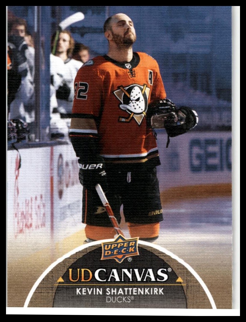 2021-22 Upper Deck UD Canvas Kevin Shattenkirk Hockey Card C3