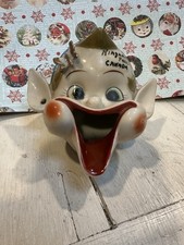 Pixie Elf Ashtray, Perfect Condition, Souvenir Of Niagara Falls, 1950s