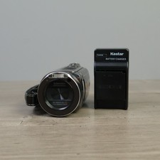 Samsung HMX-H106 Full HD Camcorder 64GB SSD 10x Schneider Zoom Bundle EUC Tested
