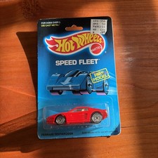original 1988 Hot Wheels Speed Fleet FERRARI TESTAROSSA #5111