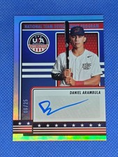 2023 USA Baseball DANIEL ARAMBULA Autograph card #/25 auto SAN DIEGO ST. AZTECS