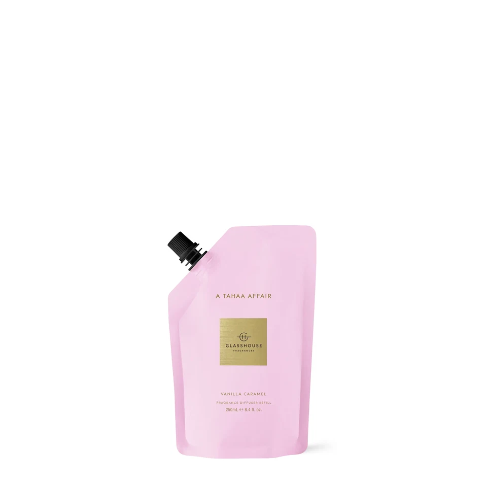 Glasshouse 250ml Diffuser Refill Pouches - A Tahaa Affair