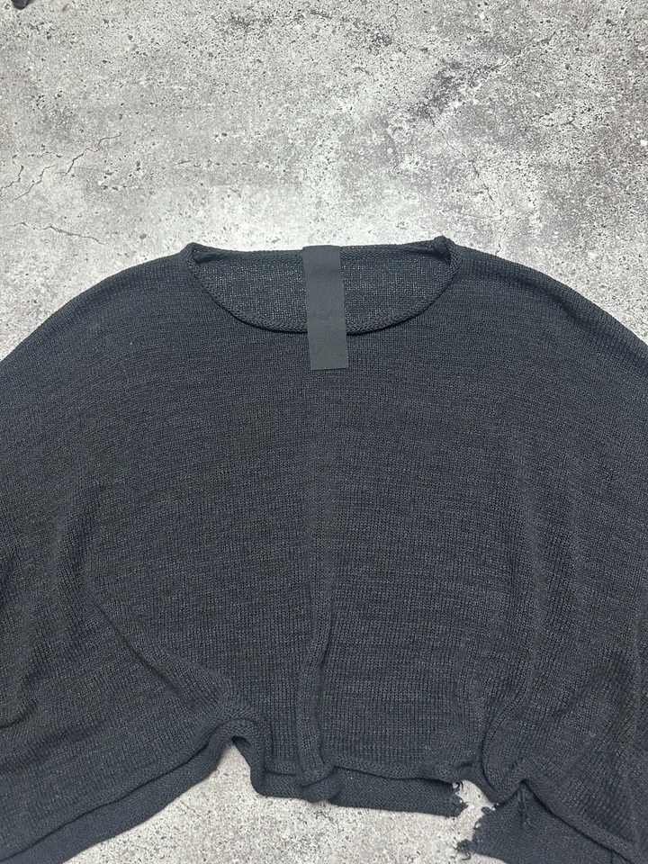 Suéter Rundholz Recortado Gran Tamaño Tejido Negro Talla S Para Mujer’s  Foto 4 de 4