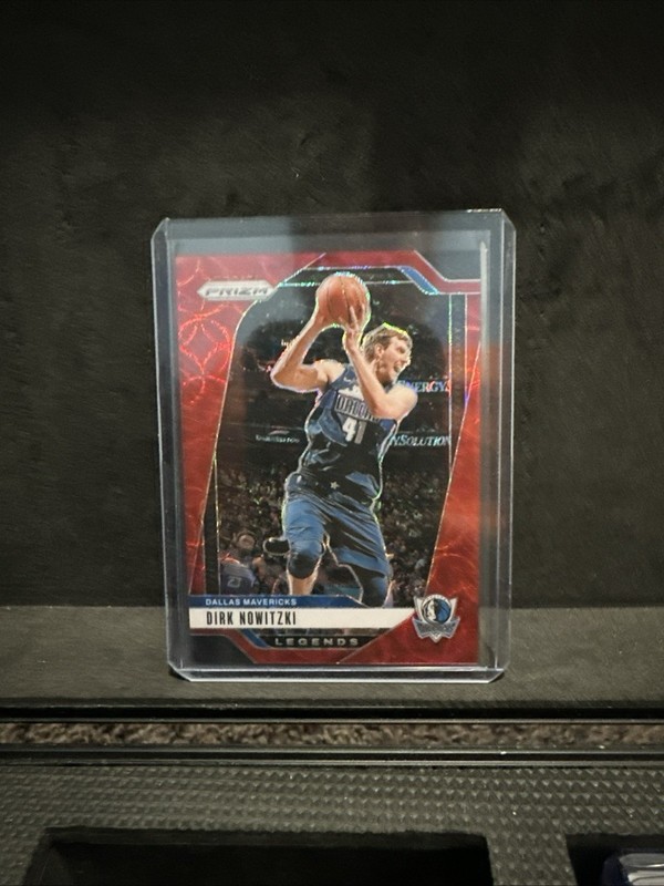 2024-25 Panini Prizm - Legends Dirk Nowitzki #272 Choice Red Prizm /88
