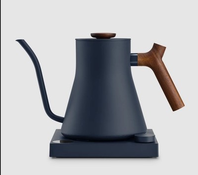 Fellow Stagg EKG Electric Kettle BODY ONLY   Stone Blue & Walnut   NEW - rare
