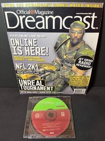Lot of 8 Official Sega Dreamcast Magazine & 9 Demo Discs 1999-2001