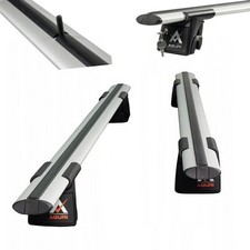 Aluminium Dachträger Aguri MITSUBISHI Outlander mk II SUV 5D 05-12 reling