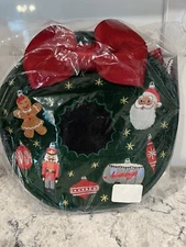 Harveys Christmas Holiday Convertible Crossbody Holiday Wreath Bag New