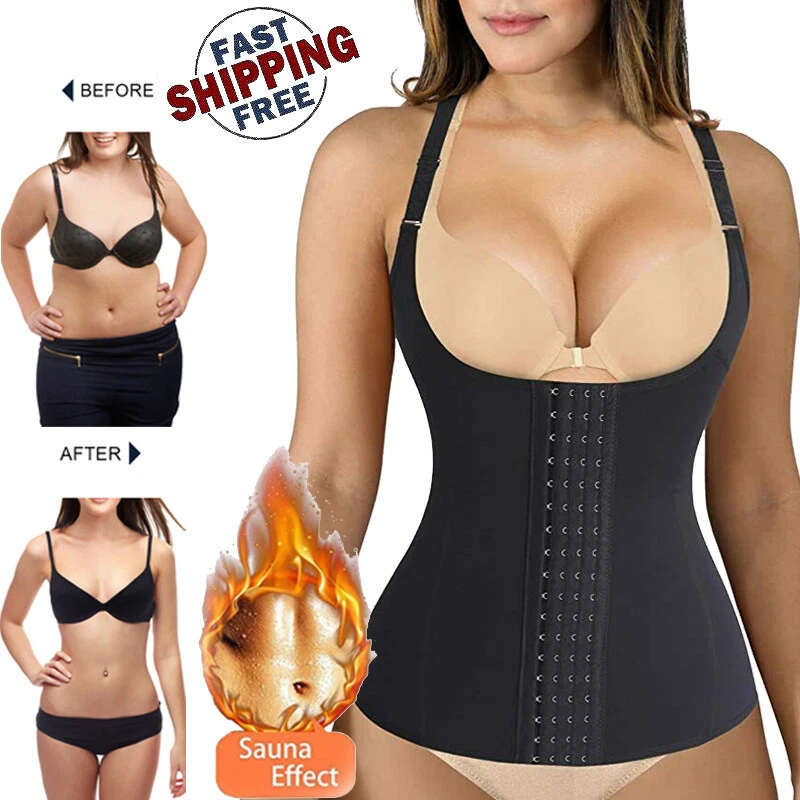 Women's Fitness Waist Trainer Cincher Tummy Control Underbust Corset Body  Shaper