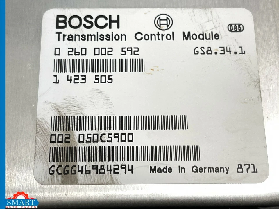 BMW Z3 Roadster 1999 módulo de control de transmisión automática Bosch TCM TCU OEM Foto 3 de 4