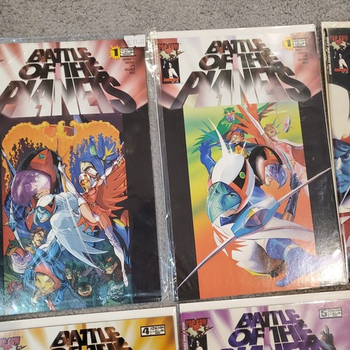 Battle Of The Planets Comic Lot Top Cow 1-11 Variant Covers Manga - Bild 3 von 14