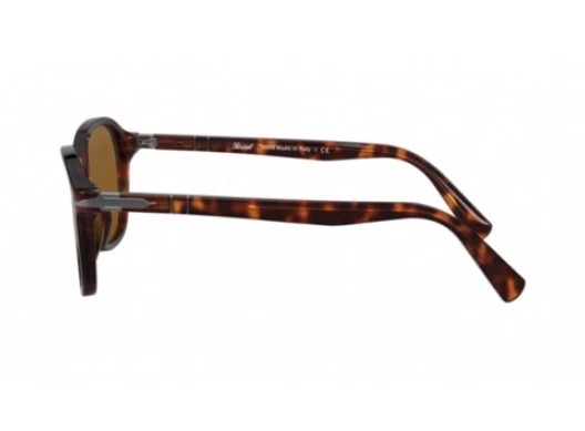 Persol 0PO 3244S Havana/Brown 24/33 Square Unisex Sunglasses - Image 3 of 4