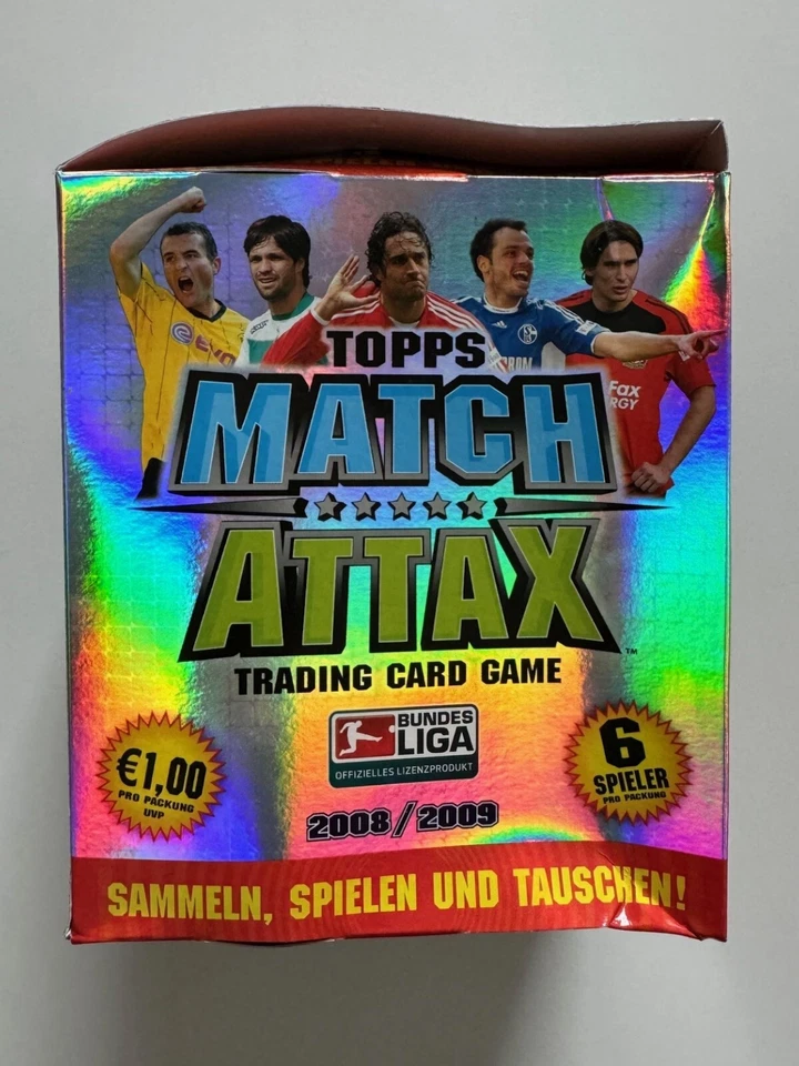 Topps Match Attax 2008-2009 Display 100 Booster Neu Ovp Sammelkarten Bundesliga - Bild 3 von 4