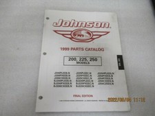 PM84 1999 Johnson 200,225,250 Models Final Edition Parts Catalog Manual 5000162