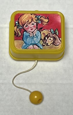 Pull String Music Box 1960'-70's Vintage Collectible ( Non Working ) | eBay