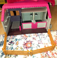 Lori Doll Toy Horse Stable Barn