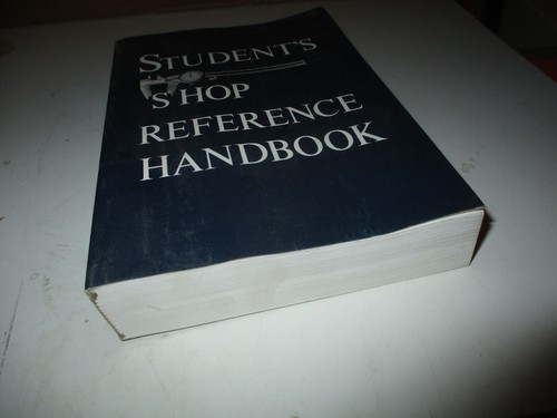 Student's Shop Reference Handbook by Edward G. Hoffman (1986, Paperback - Imagen 3 de 7