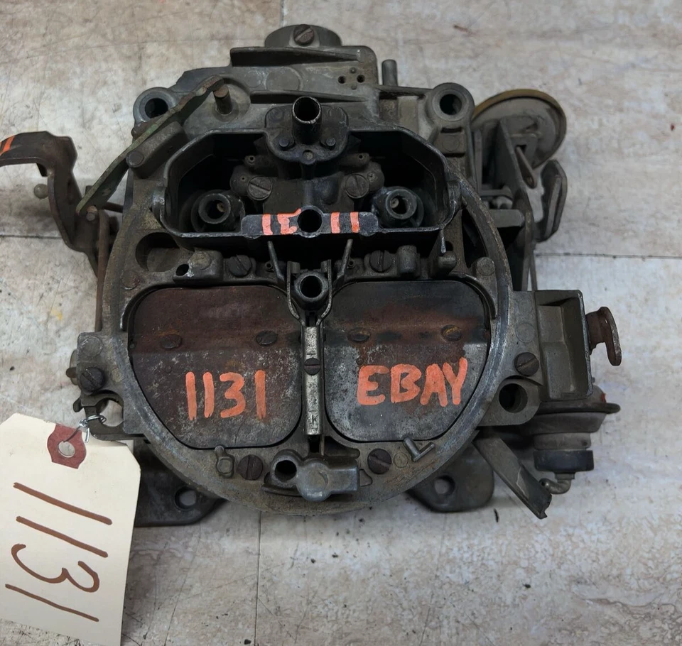 1974 BUICK FULL SIZE CENTURY REGAL 350 V-8 4BC 4 Barrel Carburetor Assembly OEM - Image 2 of 4