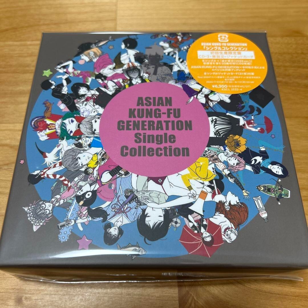 邦楽 Single Collection ASIAN KUNG-FU GENERATI ASIAN KUNG-FU GENERATION Single Collection 2CD w/ Card