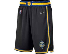 Golden State Warriors Nike City Edition Swingman Performance Shorts Men's NBA GS