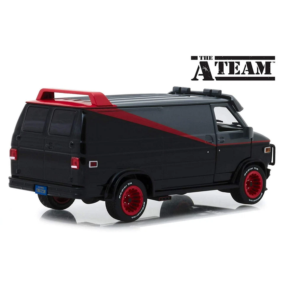 GMC VANDURA 1983 "THE A-TEAM" SERIE DE TELEVISIÓN 1/24 MODELO DIECAST LUZ VERDE 84072 Foto 2 de 4