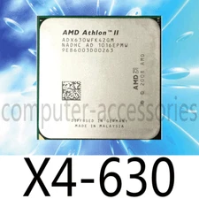 AMD Athlon II X4-630 Quad-Core 2.8 GHz 2M Socket AM3 CPU Processors