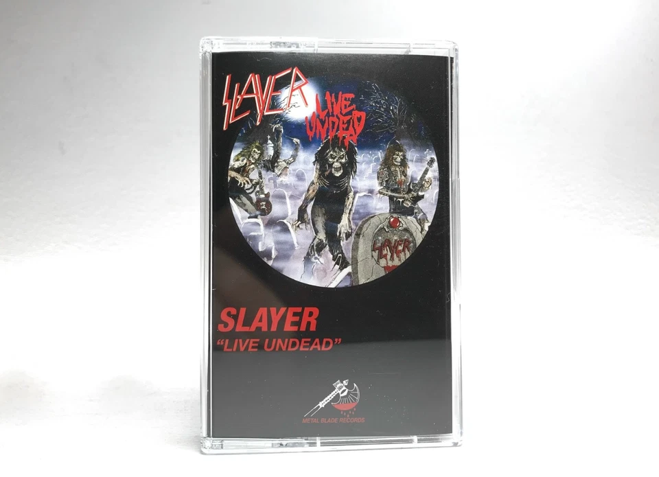 Slayer LIVE UNDEAD EP Cassette 3984-15789-4 **REMASTERED** NEAR MINT CONDITION - Image 3 of 4