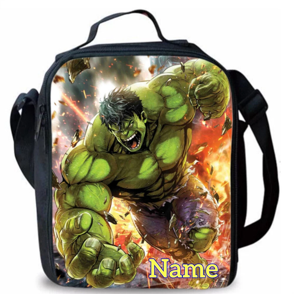 Hulk Kids Lunch Bag, School Picnic Snack Travel Lunch Box