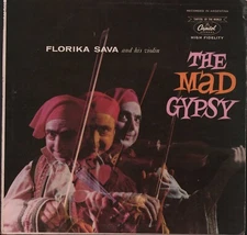 Florika Sava & His Violin - The Mad Gypsy (1959, LP): 50s ROMANI FOLK RECORD