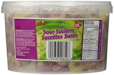 300 Count Multicolor Sour Candy Chewy Tangy Sweet Fun Treats 1.1Kg