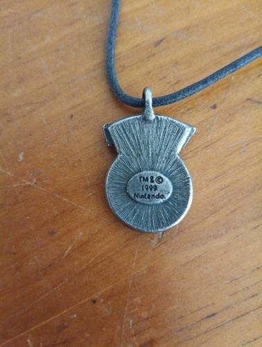 Vintage Nintendo Pokemon JIGGLYPUFF master trainer necklace choker with charm - Picture 3 of 6