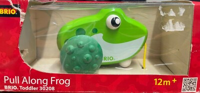 Brio Pull Along Frog Grenouille