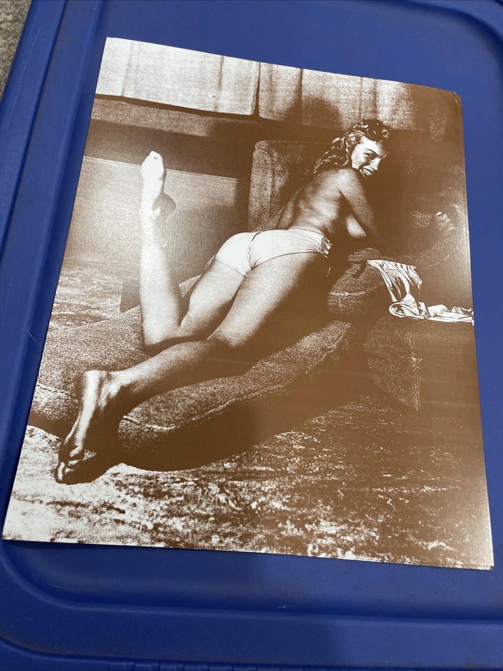 MARILYN MONROE TOPLESS 11x14 POSTER PRINT SEPIA Rare | eBay
