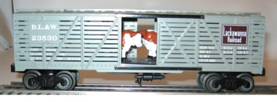 Williams O 23530 D.L. & W. Lackawanna Classic Freight Car #15 Boxed ~ TS